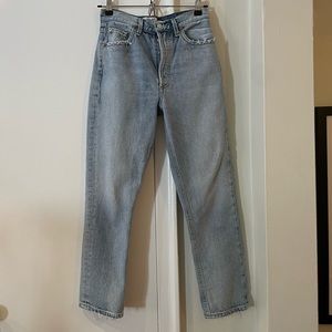 AGOLDE Riley High Rise Crop